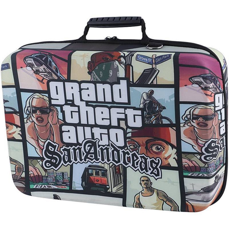 کیف کنسول بازی PS5 Slim طرح GTA San Andreas