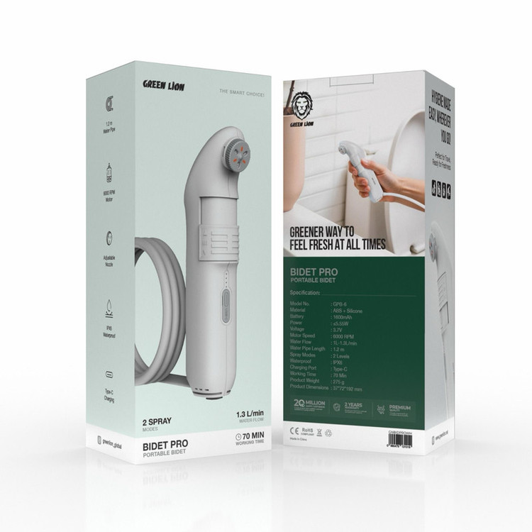 خودشور سفری گرین لاین مدل Bidet Pro