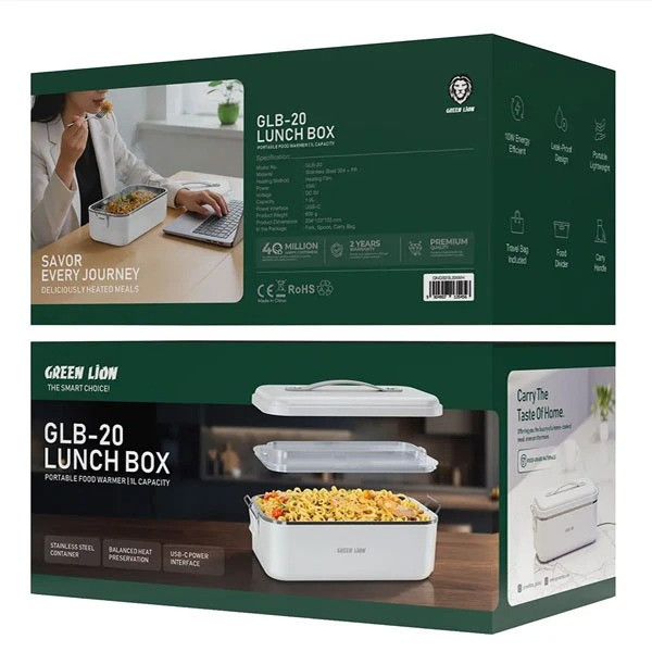 ظرف غذای برقی گرین لاین مدل GLB-20