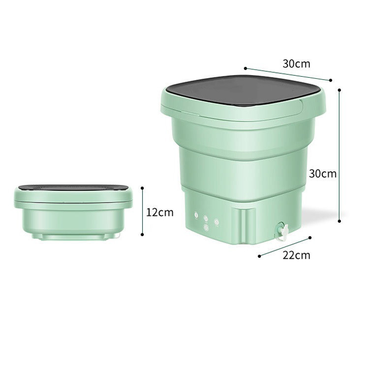 مینی واش مدل Folding Washing Machine سبز
