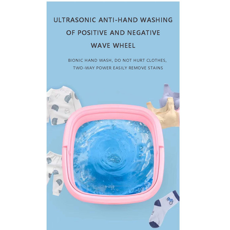 مینی واش مدل Folding Washing Machine سبز