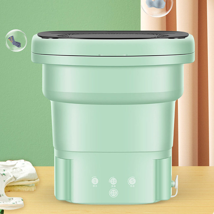 مینی واش مدل Folding Washing Machine سبز