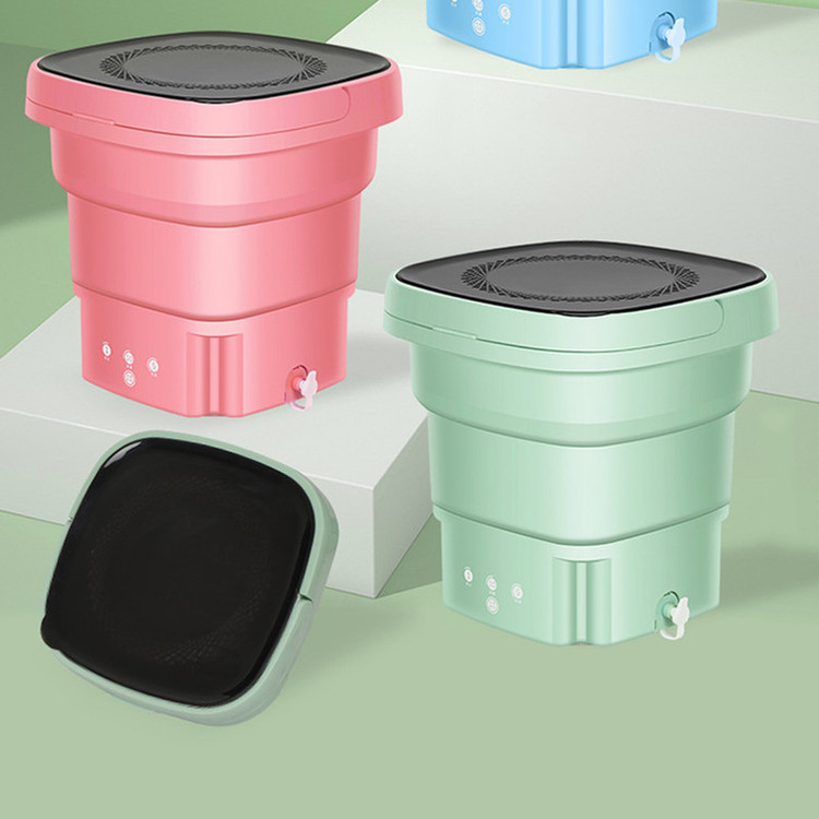 مینی واش مدل Folding Washing Machine سبز